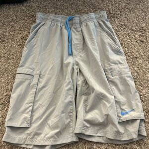Grey nike shorts